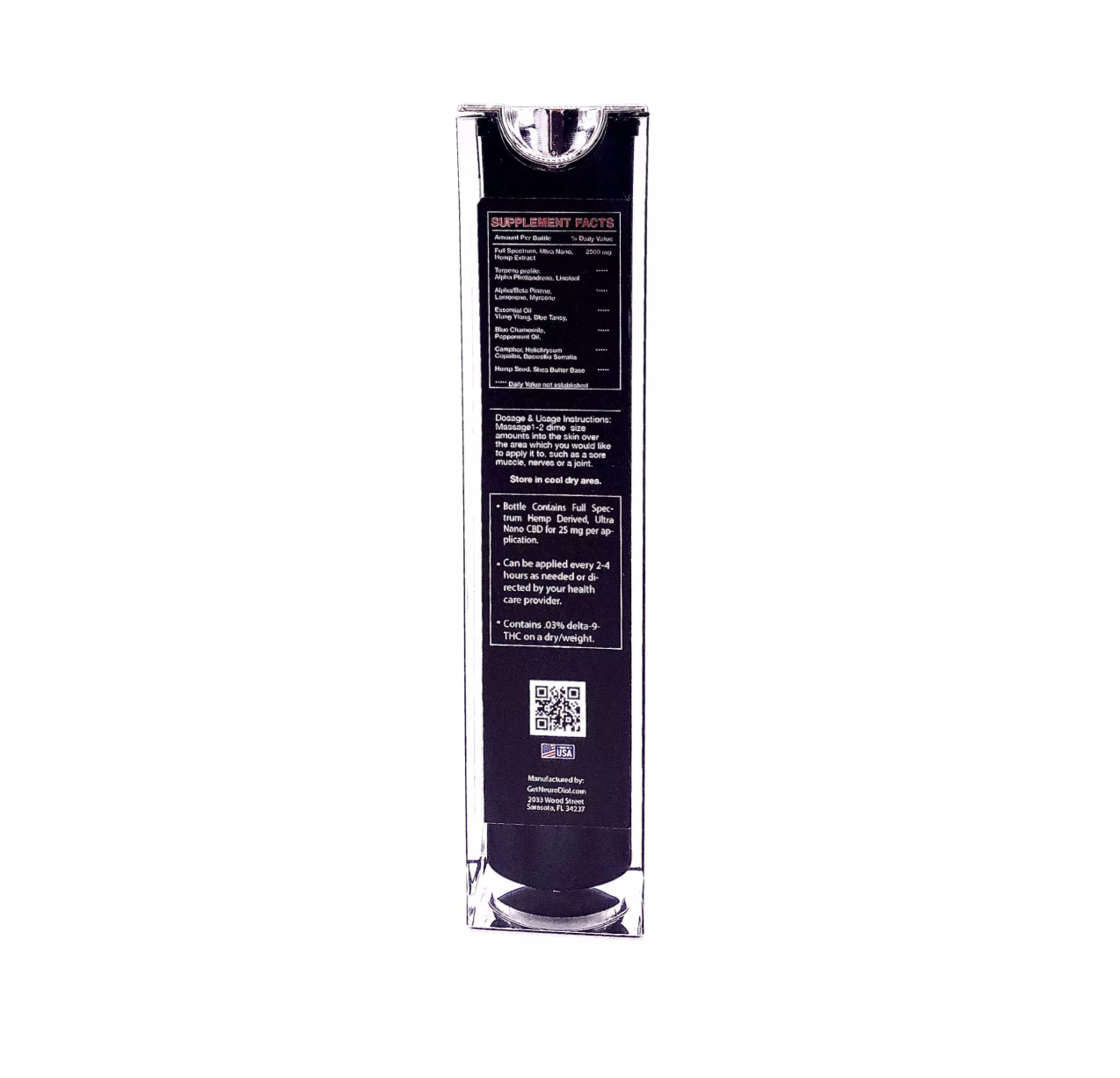 NeuroDiol™ Deep Penetrating Blue Cream+ (Wholesales)