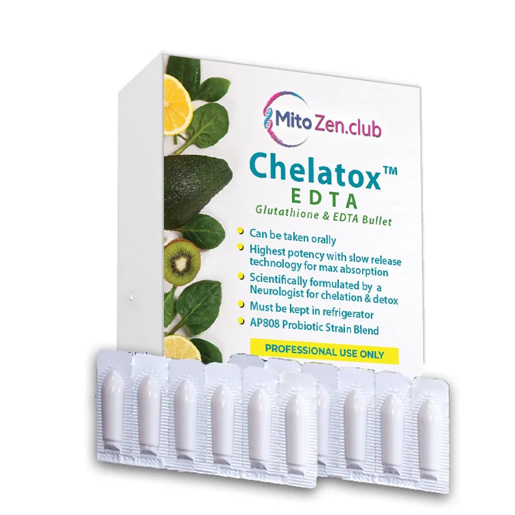 ChelaTox Bullet (EDTA 900mg & Glutathione 250mg)+ Mitozen-store ChelaTox Bullet (EDTA 900mg & Glutathione 250mg)+ Mitozen-store