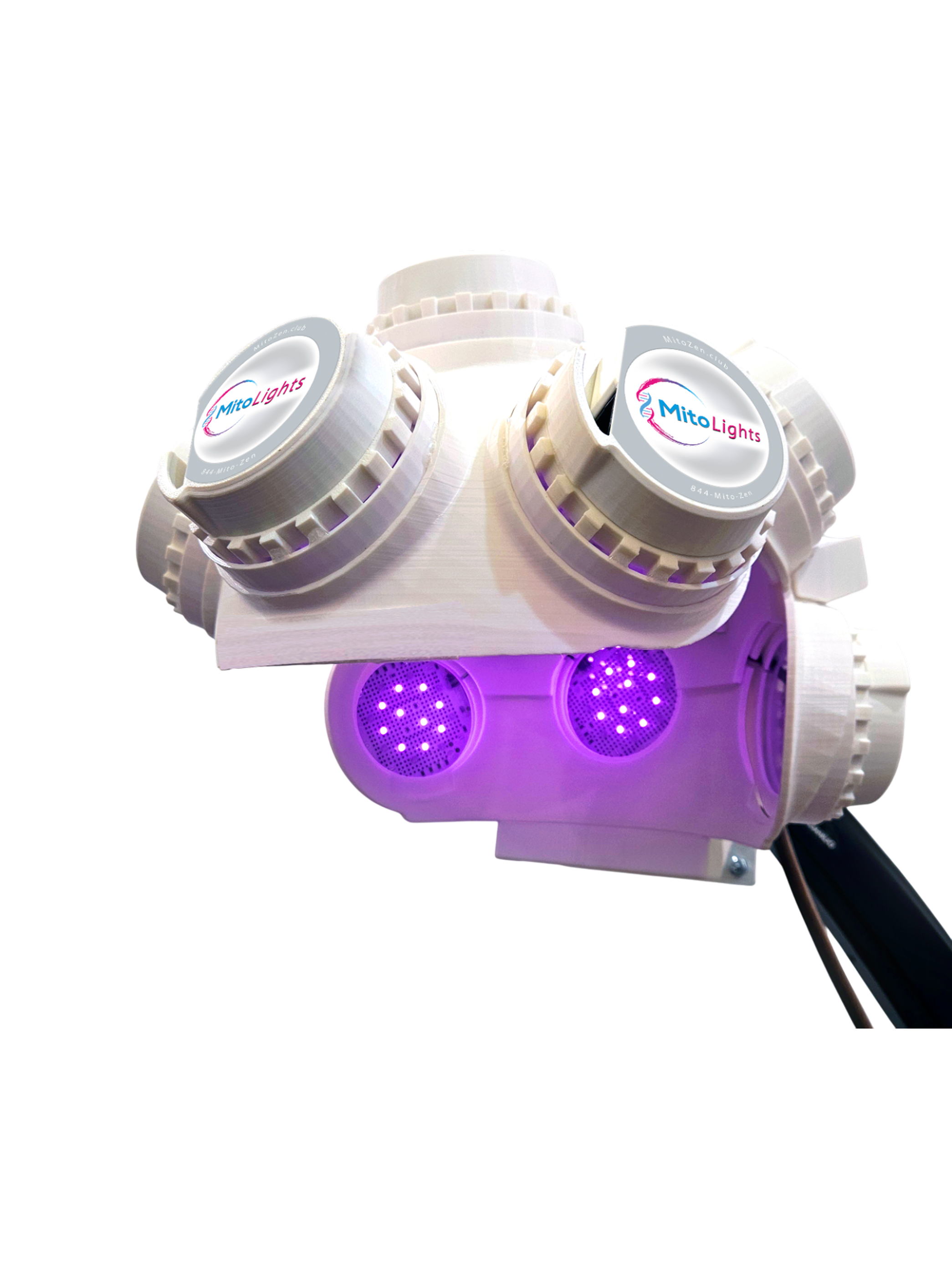 Helios Red & Infrared Helmet - Photobiomodulation | Mitozen – Mitozen-store