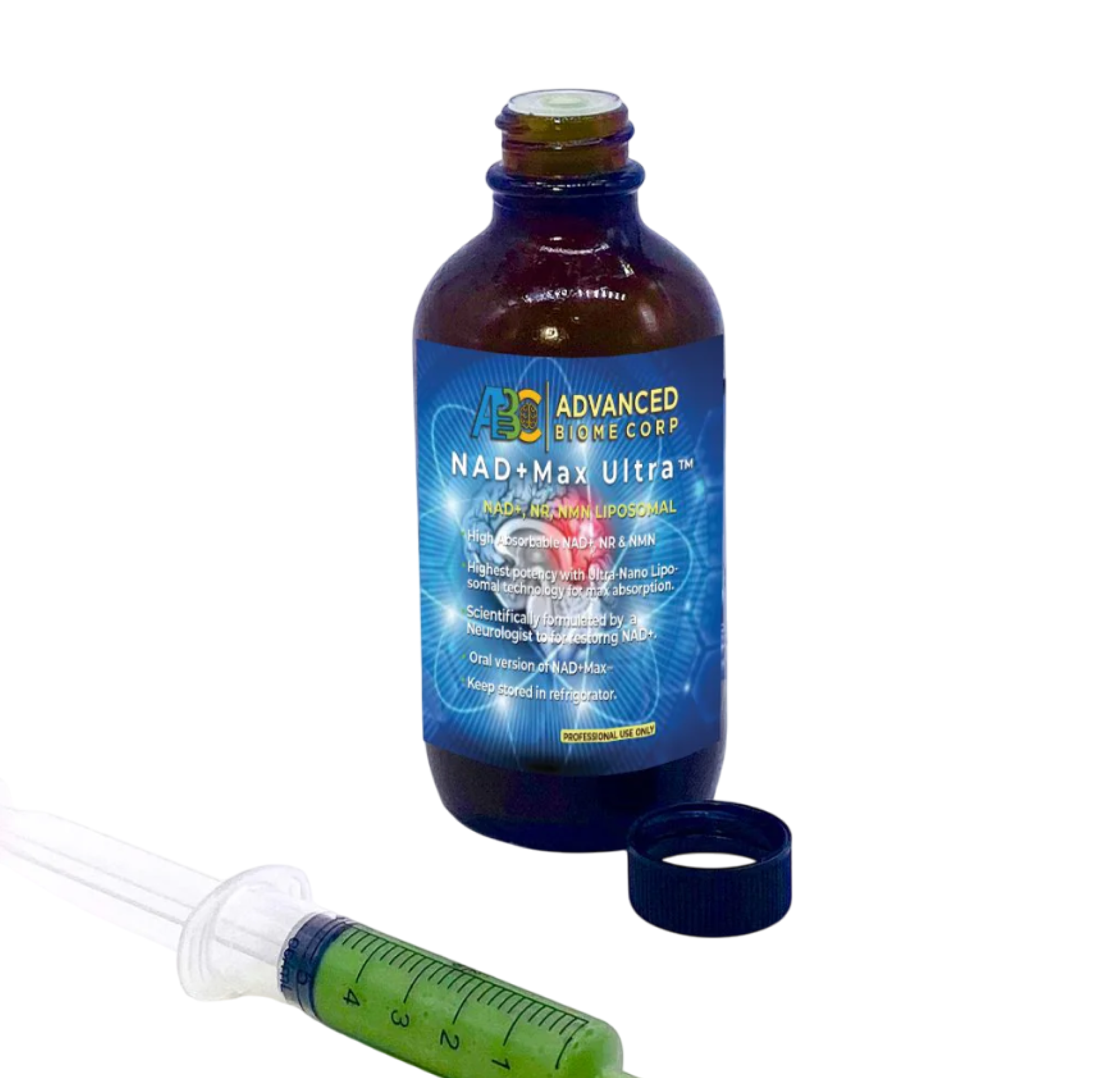 NAD+Max™ Ultra (Liposomal NAD+ and NR)+