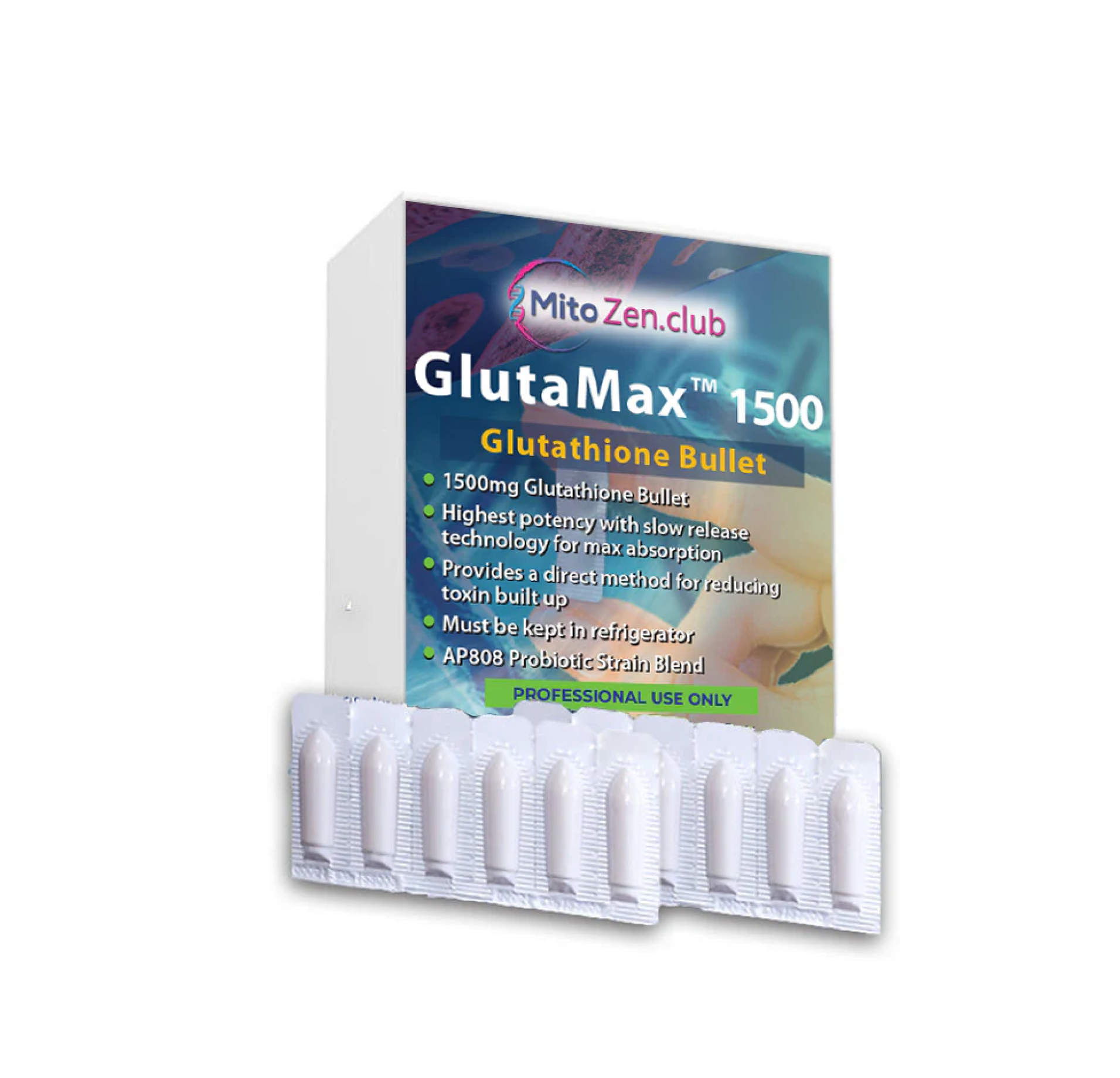 GlutaMax Bullet+ Glutathione Mitozen-store GlutaMax Bullet+ Glutathione Mitozen-store