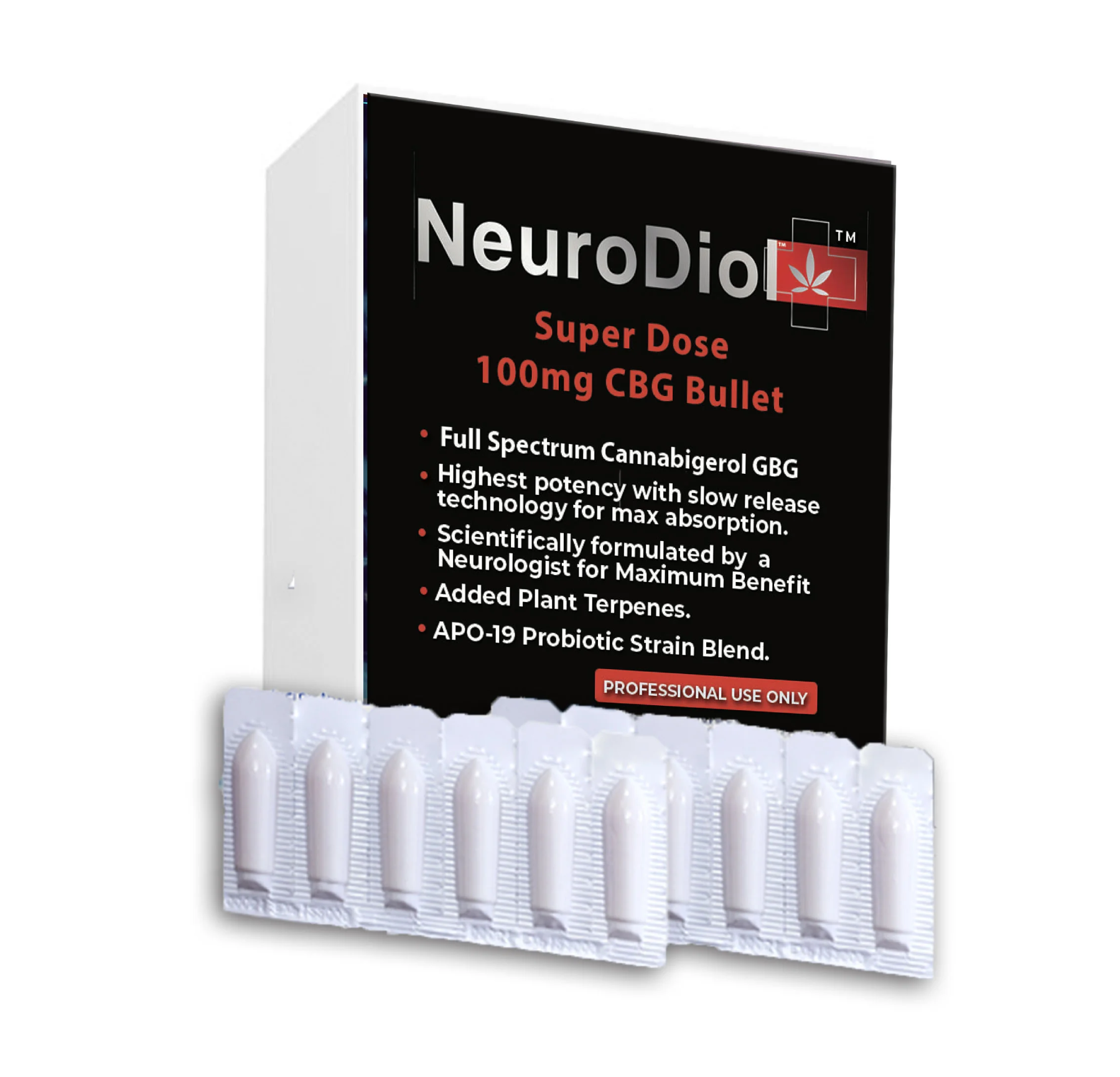 NeuroDiol™ CBG Bullet+
